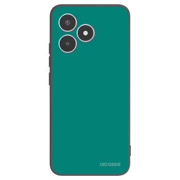 Picasee Μαύρη θήκη σιλικόνης για Realme C53 - Emerald Mist