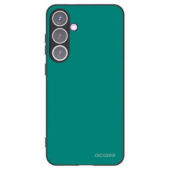 Picasee Μαύρη θήκη σιλικόνης για Samsung Galaxy S24+ S926B 5G - Emerald Mist