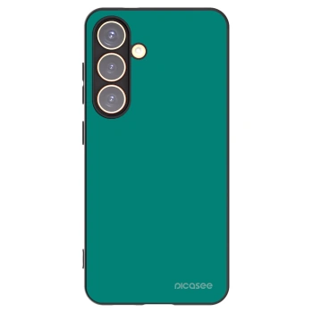 Picasee Μαύρη θήκη σιλικόνης για Samsung Galaxy S24 S921B 5G - Emerald Mist