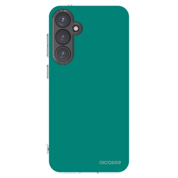 Picasee διαφανής θήκη σιλικόνης Samsung Galaxy S23 FE S711B - Emerald Mist