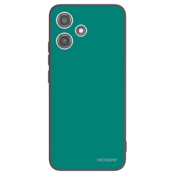 Picasee Μαύρη θήκη σιλικόνης για Xiaomi Redmi 12 5G - Emerald Mist