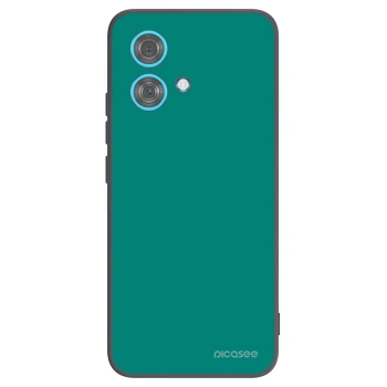 Picasee Μαύρη θήκη σιλικόνης για Motorola Edge 40 Neo - Emerald Mist