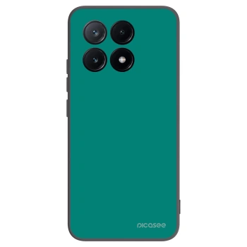 Picasee Μαύρη θήκη σιλικόνης για Xiaomi Poco X6 Pro - Emerald Mist