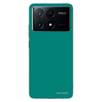 Picasee διαφανής θήκη σιλικόνης Xiaomi Poco X6 Pro - Emerald Mist
