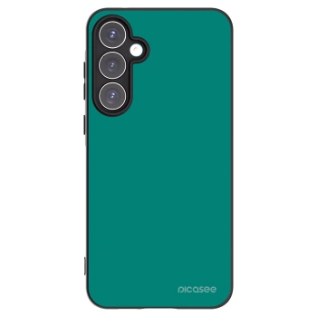 Picasee Μαύρη θήκη σιλικόνης για Samsung Galaxy A55 5G A556B - Emerald Mist