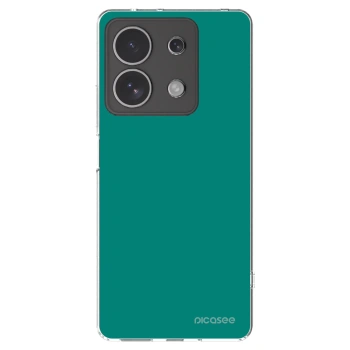 Picasee διαφανής θήκη σιλικόνης Xiaomi Redmi Note 13 4G - Emerald Mist