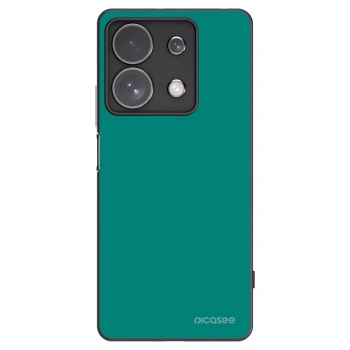 Picasee Μαύρη θήκη σιλικόνης για Xiaomi Redmi Note 13 Pro 4G - Emerald Mist