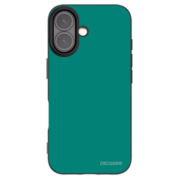 Picasee Μαύρη θήκη σιλικόνης για Apple iPhone 16 - Emerald Mist