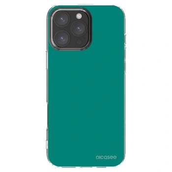 Picasee διαφανής θήκη σιλικόνης Apple iPhone 16 Pro Max - Emerald Mist
