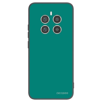 Picasee Μαύρη θήκη σιλικόνης για Realme 12 Pro 5G - Emerald Mist