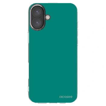 Picasee διαφανής θήκη σιλικόνης Apple iPhone 16 Plus - Emerald Mist