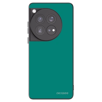 Picasee Μαύρη θήκη σιλικόνης για OnePlus 12 5G - Emerald Mist