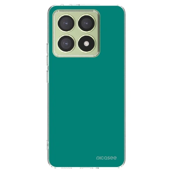 Picasee διαφανής θήκη σιλικόνης Xiaomi 14T - Emerald Mist