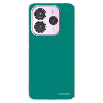 Picasee διαφανής θήκη σιλικόνης Xiaomi Redmi Note 14 5G - Emerald Mist