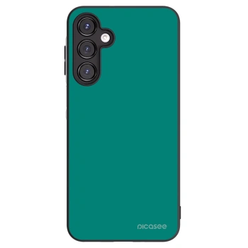 Picasee Μαύρη θήκη σιλικόνης για Samsung Galaxy A16 5G - Emerald Mist