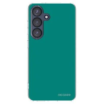 Picasee διαφανής θήκη σιλικόνης Samsung Galaxy S25 5G - Emerald Mist
