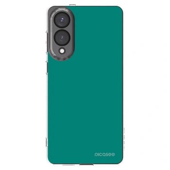 Picasee διαφανής θήκη σιλικόνης Samsung Galaxy S25 Edge 5G - Emerald Mist