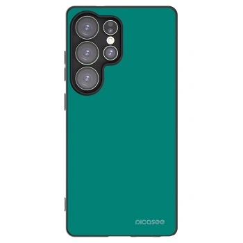 Picasee Μαύρη θήκη σιλικόνης για Samsung Galaxy S25 Ultra 5G - Emerald Mist