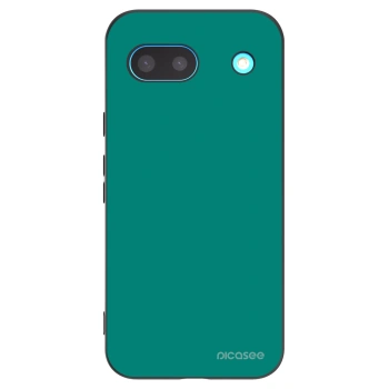 Picasee Μαύρη θήκη σιλικόνης για Google Pixel 8a - Emerald Mist