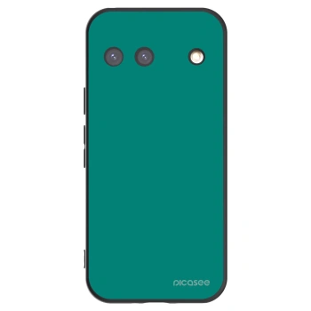 Picasee Μαύρη θήκη σιλικόνης για Google Pixel 9 - Emerald Mist