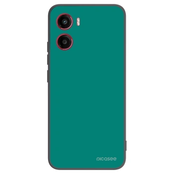 Picasee Μαύρη θήκη σιλικόνης για Motorola Moto G05 - Emerald Mist