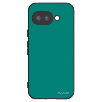 Picasee Μαύρη θήκη σιλικόνης για Google Pixel 9a - Emerald Mist