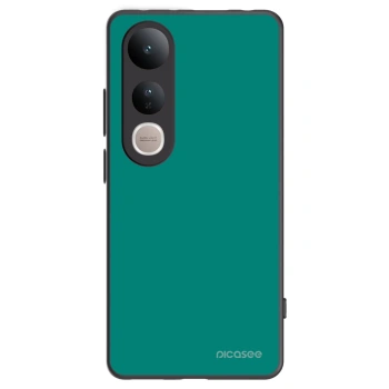 Picasee Μαύρη θήκη σιλικόνης για Vivo V50 Lite 5G - Emerald Mist
