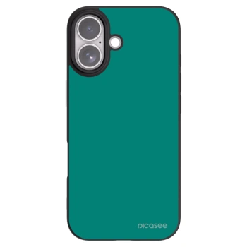 Picasee Μαύρη θήκη σιλικόνης για Apple iPhone 17 - Emerald Mist