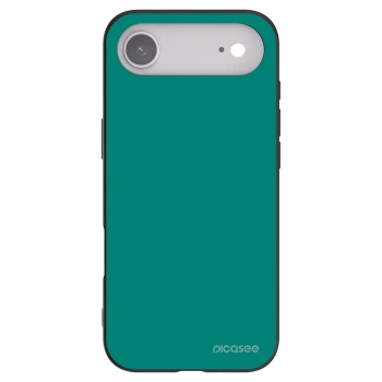 Picasee Μαύρη θήκη σιλικόνης για Apple iPhone Air - Emerald Mist