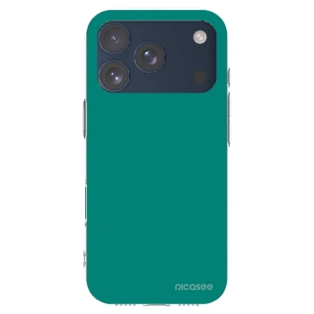 Picasee διαφανής θήκη σιλικόνης Apple iPhone 17 Pro - Emerald Mist