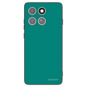 Picasee Μαύρη θήκη σιλικόνης για Motorola Edge 60 Pro - Emerald Mist