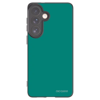 Picasee Μαύρη θήκη σιλικόνης για Samsung Galaxy S26+ - Emerald Mist