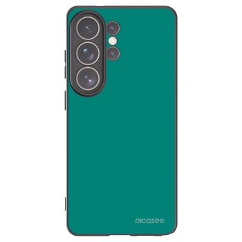 Picasee Μαύρη θήκη σιλικόνης για Samsung Galaxy S26 Ultra - Emerald Mist