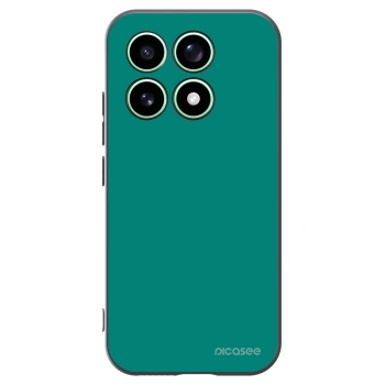 Picasee Μαύρη θήκη σιλικόνης για Xiaomi 17 - Emerald Mist