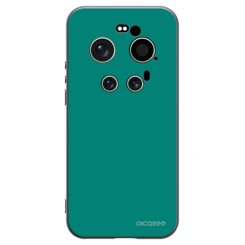 Picasee Μαύρη θήκη σιλικόνης για Xiaomi 17 Ultra - Emerald Mist