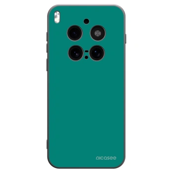 Picasee Μαύρη θήκη σιλικόνης για Vivo X300 Pro - Emerald Mist