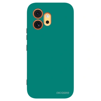 Picasee Μαύρη θήκη σιλικόνης για Honor 600 - Emerald Mist