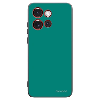 Picasee Μαύρη θήκη σιλικόνης για Motorola Edge 60 Neo 5G - Emerald Mist