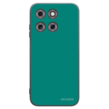 Picasee Μαύρη θήκη σιλικόνης για Motorola Moto G77 - Emerald Mist