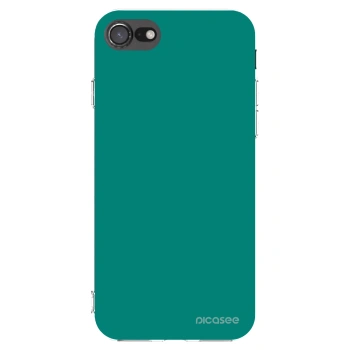 Picasee διαφανής θήκη σιλικόνης Apple iPhone 8 - Emerald Mist