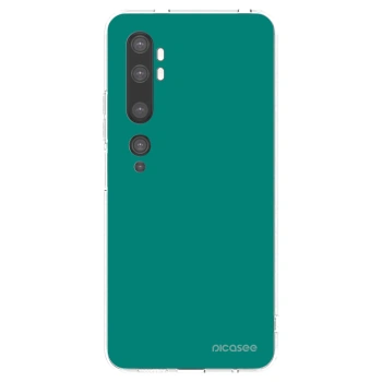 Picasee διαφανής θήκη σιλικόνης Xiaomi Mi Note 10 (Pro) - Emerald Mist