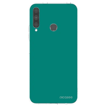 Picasee διαφανής θήκη σιλικόνης Huawei P40 Lite E - Emerald Mist