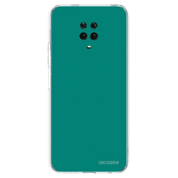 Picasee διαφανής θήκη σιλικόνης Xiaomi Redmi Note 9 Pro - Emerald Mist