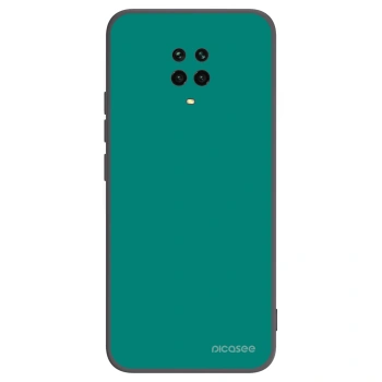 Picasee Μαύρη θήκη σιλικόνης για Xiaomi Redmi Note 9S - Emerald Mist