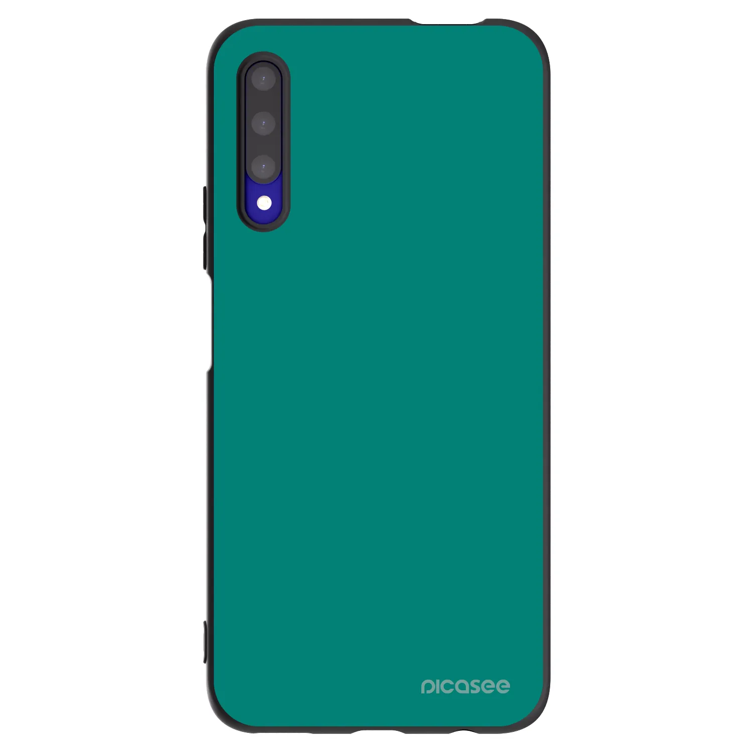Picasee Μαύρη θήκη σιλικόνης για Honor 9X Pro - Emerald Mist