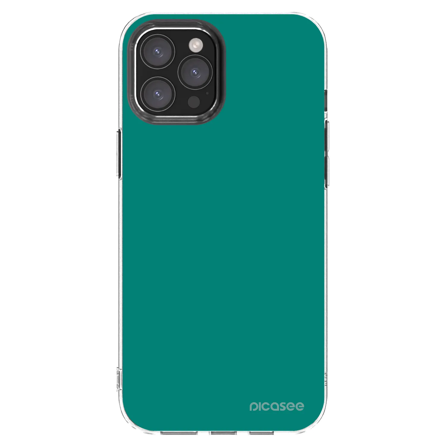 Picasee διαφανής θήκη σιλικόνης Apple iPhone 12 Pro Max - Emerald Mist