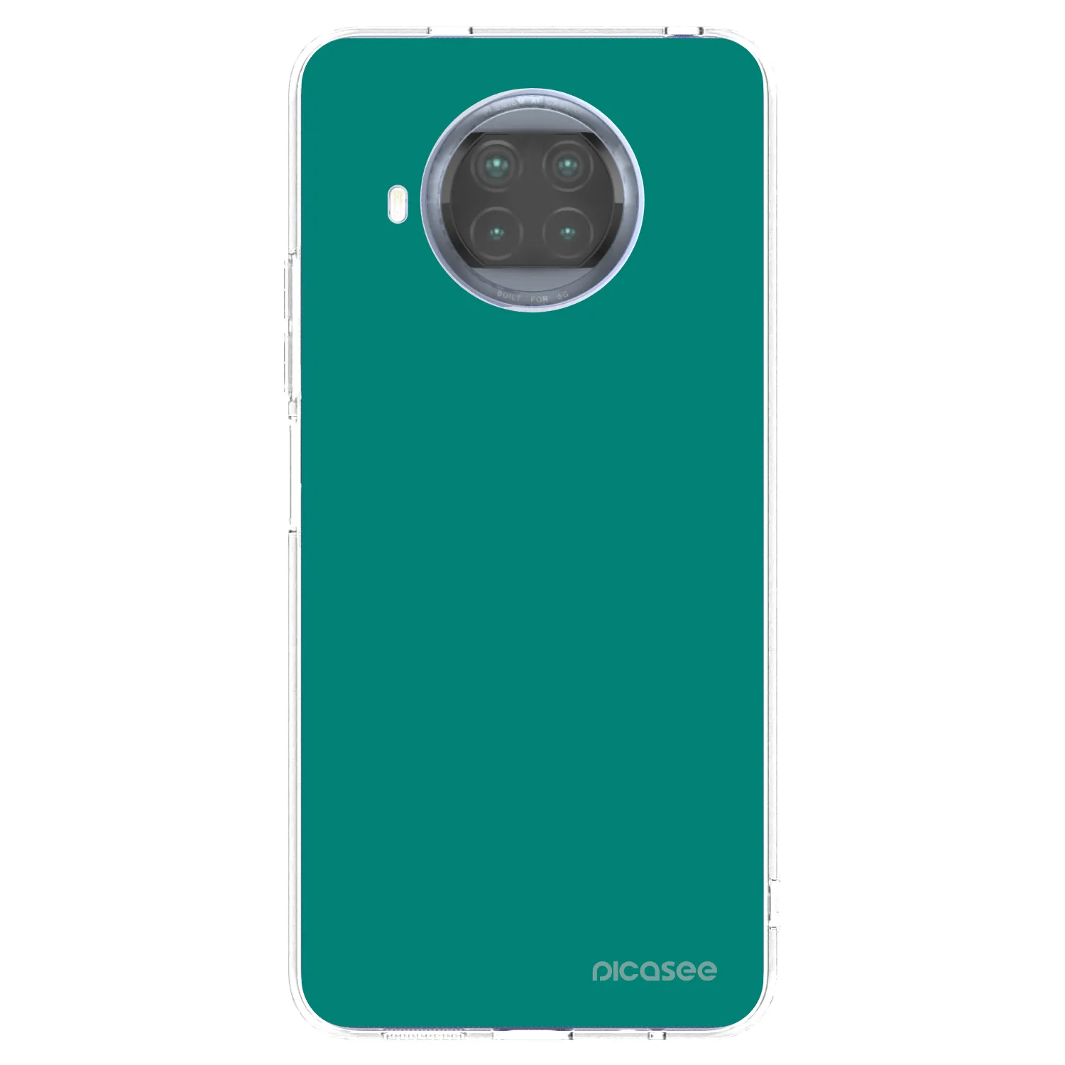 Picasee διαφανής θήκη σιλικόνης Xiaomi Mi 10T Lite - Emerald Mist