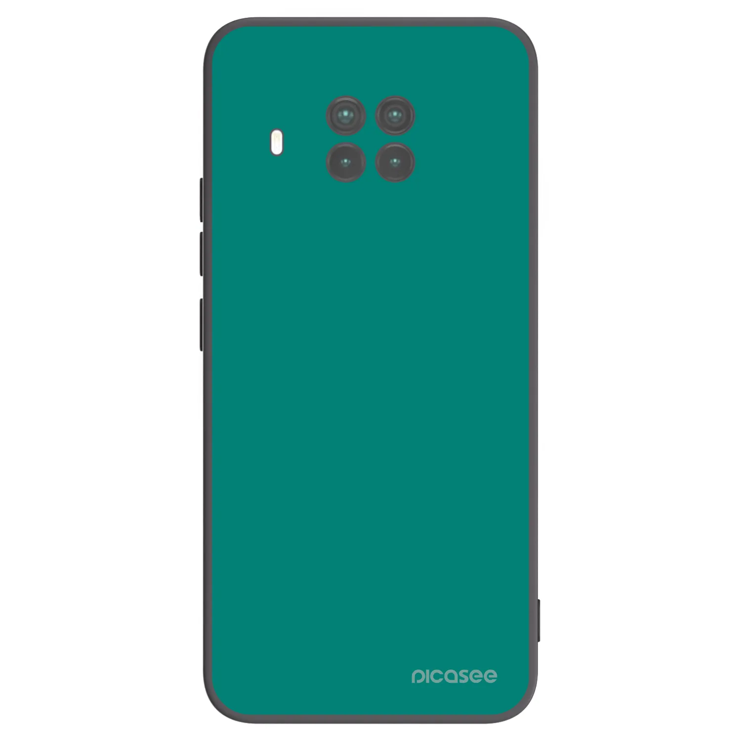 Picasee Μαύρη θήκη σιλικόνης για Xiaomi Mi 10T Lite - Emerald Mist