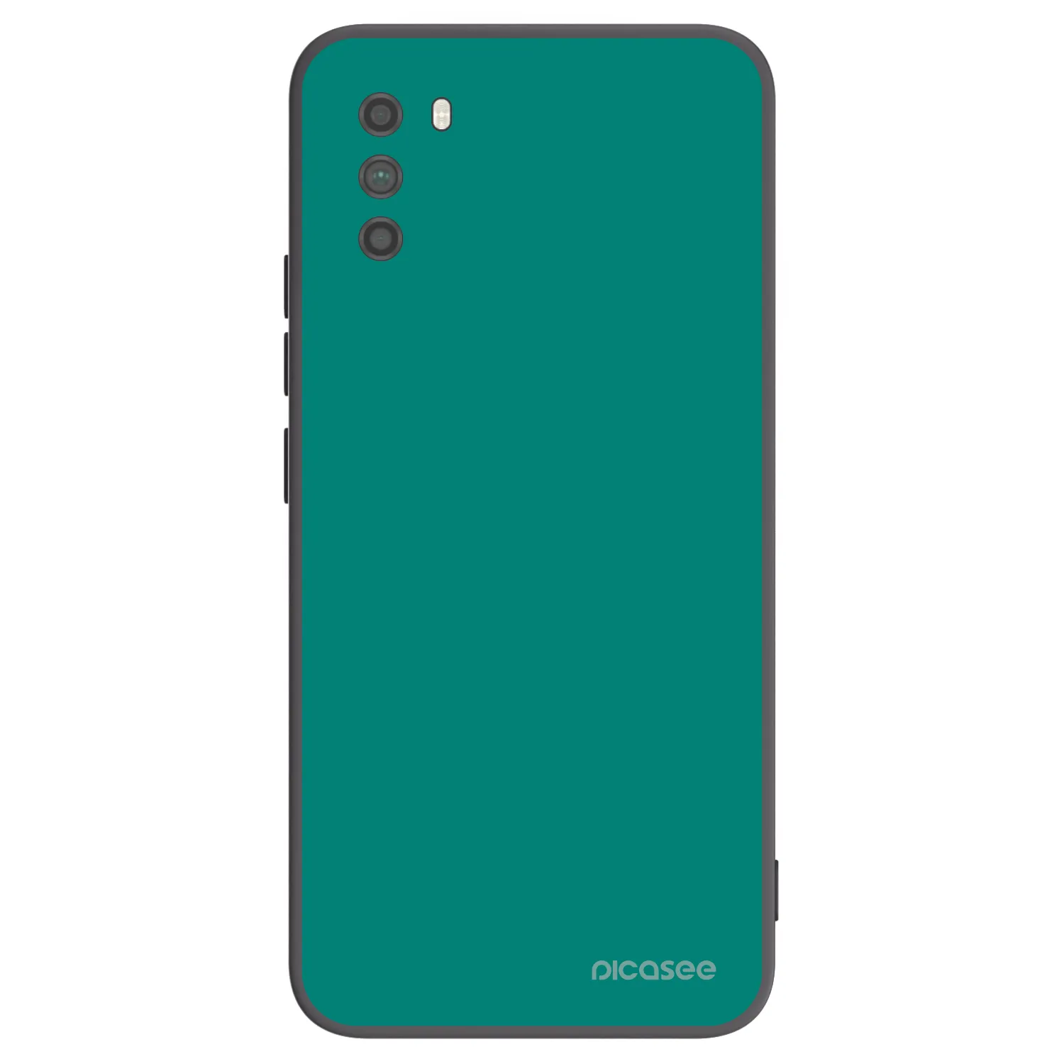 Picasee Μαύρη θήκη σιλικόνης για Xiaomi Poco M3 - Emerald Mist