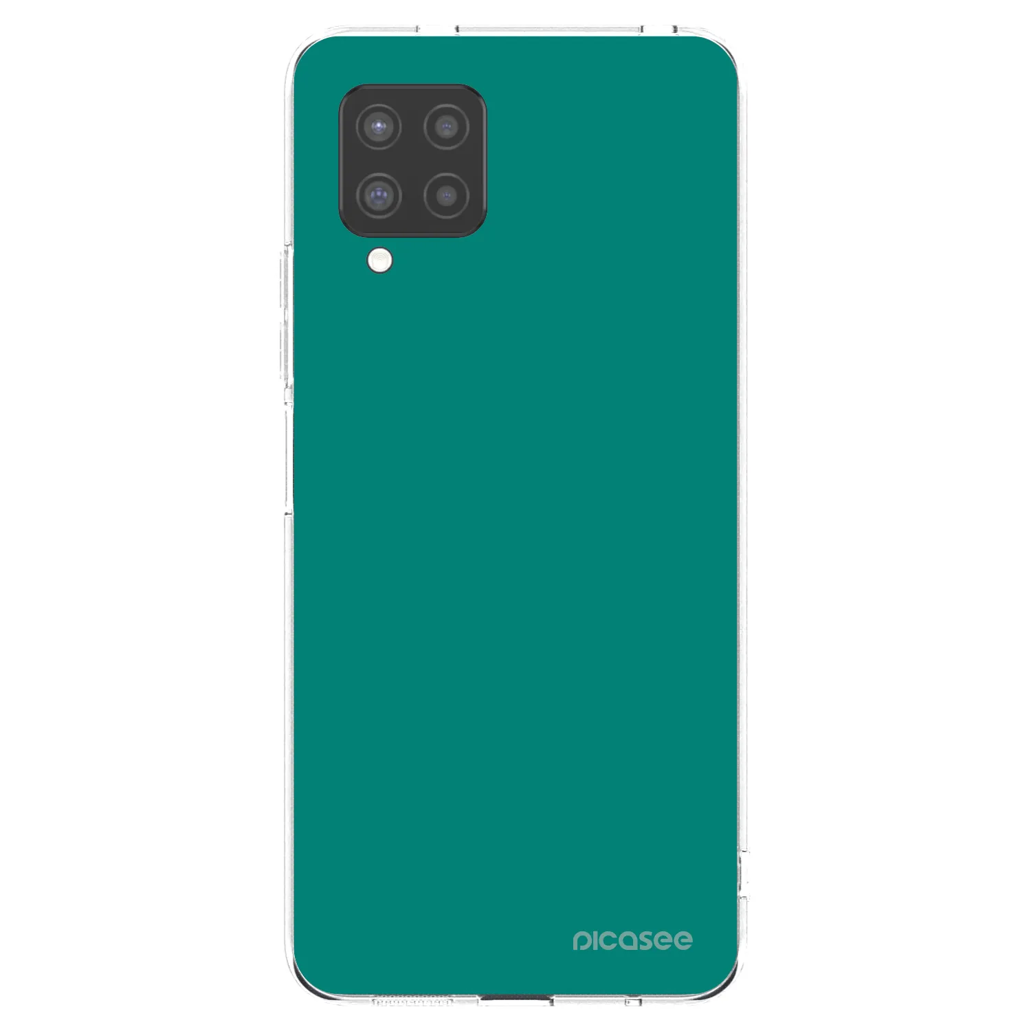 Picasee διαφανής θήκη σιλικόνης Samsung Galaxy A42 A426B - Emerald Mist